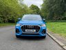 USED 2020 20 AUDI Q3 1.5 TFSI CoD 35 S line SUV 5dr Auto Petrol S Tronic Euro 6 (s/s) (150 ps) TURBO BLUE, SAT NAV, HALF LEATHER GREAT CONDITION, AUTOMATIC