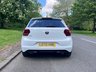 USED 2020 70 VOLKSWAGEN POLO 1.0 TSI Match Hatchback 5dr Petrol Manual Euro 6 (s/s) (95 ps) BLUETOOTH, CHEAP INSURANCE PURE WHITE, PARKING SENSORS
