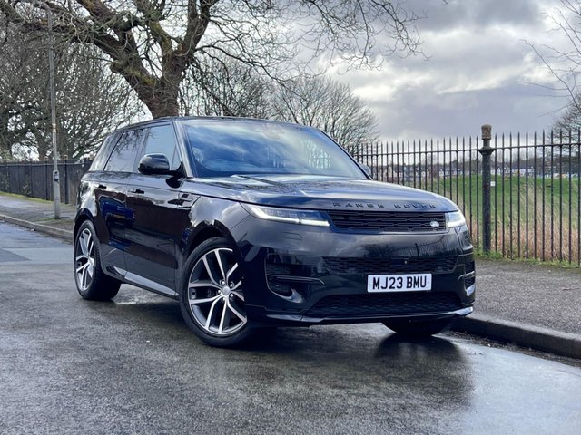 View our Land Rover Range Rover Sport 3.0 P400 MHEV Autobiography SUV 5dr Petrol Auto 4WD Euro 6 (s/s) (400 ps) GREAT CONDITION, SANTORINI BLACK