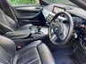 USED 2018 68 BMW 5 SERIES 2.0 520d M Sport Saloon 4dr Diesel Auto Euro 6 (s/s) (190 ps) BLACK SAPPHIRE, PARKING SENSORS MEDIA PACK, LEATHER, AUTOMATIC