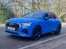 USED 2019 69 AUDI Q3 2.0 TDI 35 S line SUV 5dr Diesel Manual quattro Euro 6 (s/s) (150 ps) TURBO BLUE, HALF LEATHER GREAT CONDITION, SAT NAV