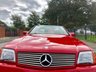 USED 1992 J MERCEDES-BENZ SL 300 SL 24 AUTO CONVERTIBLE CONVERTIBLE, FANTASTIC CONDITION ITALIAN RED, VERY COLLECTABLE