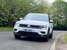 USED 2017 K VOLKSWAGEN TIGUAN 2.0 TDI BlueMotion Tech SE SUV 5dr Auto Diesel DSG Euro 6 (s/s) (150 ps) PURE WHITE, 18 INCH ALLOYS PARKING SENSORS, AUTOMATIC