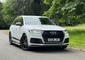 USED 2019 68 AUDI Q7 3.0 TDI V6 50 Black Edition SUV 5dr Diesel Tiptronic quattro Euro 6 (s/s) (286 ps) SIDE STEPS, SQ7 EXHAUST PIPES PAN ROOF, 22 INCH ALLOYS