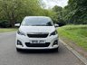 USED 2015 15 PEUGEOT 108 1.2 VTi PureTech Allure Hatchback 5dr Petrol Manual Euro 5 (82 ps) BLUETOOTH, IDEAL FIRST CAR DIAMOND WHITE, CHEAP INSURANCE