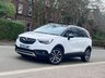 USED 2020 70 VAUXHALL CROSSLAND X 1.2 Turbo GPF Elite SUV 5dr Petrol Manual Euro 6 (s/s) (130 ps) SUMMIT WHITE, 17 INCH ALLOYS LOW MILES, REAR SENSORS