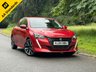 USED 2020 20 PEUGEOT 208 1.2 PureTech Allure Hatchback 5dr Petrol Manual Euro 6 (s/s) (100 ps)  SAT NAV REAR CAM, HALF LEATHER