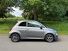 USED 2017 17 FIAT 500 1.2 S Hatchback 3dr Petrol Manual Euro 6 (s/s) (69 bhp) BLUETOOTH, CHEAP INSURANCE ELECTROCLASH GREY, REAR SENSOR