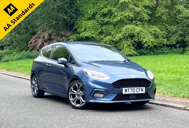 View our Ford Fiesta 1.0T EcoBoost MHEV ST-Line Edition Hatchback 3dr Petrol Manual Euro 6 (s/s) (125 ps) 