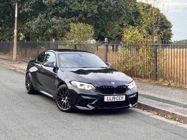 View our BMW M2 3.0 BiTurbo Competition Coupe 2dr Auto Petrol DCT Euro 6 (s/s) (410 ps) HARMAN/KARDON, 19 INCH ALLOYS