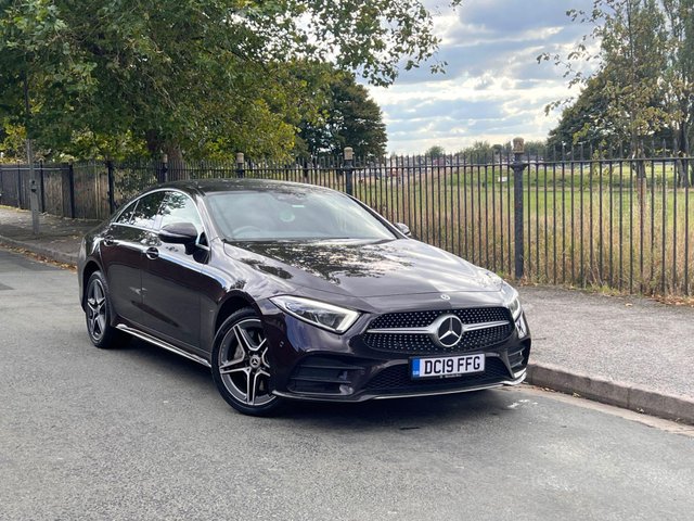 View our Mercedes-Benz Cls Class 2.9 CLS350d AMG Line Coupe 4dr Diesel G-Tronic 4MATIC Euro 6 (s/s) (286 ps) SAT NAV, REAR CAM, 20 INCH ALLOYS