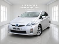 USED 2025 61 TOYOTA PRIUS 1.5 Saloon 4dr Petrol Hybrid CVT (120 g/km, 70 bhp) 2011_Auto_Hybrid_Low Miles_1.5_Ulez