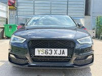 USED 2014 63 AUDI A3 2.0 TDI S line Sportback S Tronic quattro Euro 6 (s/s) 5dr GREAT VALUE ULEZ LOW MILES