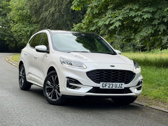 View our Ford Kuga 2.5 EcoBoost Duratec 14.4kWh ST-Line X SUV 5dr Petrol Plug-in Hybrid CVT Euro 6 (s/s) (225 ps) 19 INCH ALLOYS, LOW MILES