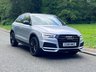 USED 2018 18 AUDI Q3 2.0 TDI Black Edition SUV 5dr Auto Diesel S Tronic quattro Euro 6 (s/s) (150 ps) FLORET SILVER, 19 INCH ALLOYS SAT NAV, LEATHER, AUTOMATIC