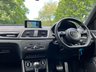 USED 2018 18 AUDI Q3 2.0 TDI Black Edition SUV 5dr Auto Diesel S Tronic quattro Euro 6 (s/s) (150 ps) FLORET SILVER, 19 INCH ALLOYS SAT NAV, LEATHER, AUTOMATIC