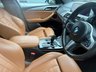 USED 2018 68 BMW X3 2.0 20d M Sport SUV 5dr Diesel Auto xDrive Euro 6 (s/s) (190 ps) DAKOTA LEATHER, PARKING SENSORS BLACK SAPPHIRE, MEDIA PACK