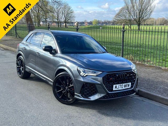View our Audi RS Q3 2.5 TFSI Audi Sport Edition SUV 5dr Auto Petrol S Tronic quattro Euro 6 (s/s) (400 ps) 