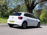 USED 2020 20 VOLKSWAGEN POLO 1.0 EVO Match Hatchback 5dr Petrol Manual Euro 6 (s/s) (80 ps) BLUETOOTH, CHEAP INSURANCE PURE WHITE, PARKING SENSORS