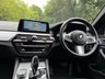 USED 2019 69 BMW 5 SERIES 2.0 520d M Sport Touring 5dr Diesel Auto Euro 6 (s/s) (190 ps) BLACK SAPPHIRE, 18 INCH ALLOYS MEDIA PACK, REAR CAM, AUTO