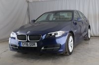 USED 2016 16 BMW 5 SERIES 2.0 520d SE Saloon 4dr Diesel Auto Euro 6 (s/s) (190 ps) Auto_&pound;20 Tax_Low Miles_Sat Nav_Ulez