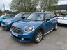 USED 2020 20 MINI COUNTRYMAN 1.5 Cooper Exclusive SUV 5dr Petrol Manual Euro 6 (s/s) (136 ps) ISLAND BLUE, 18 INCH ALLOYS MINI NAV, FULL LEATHER