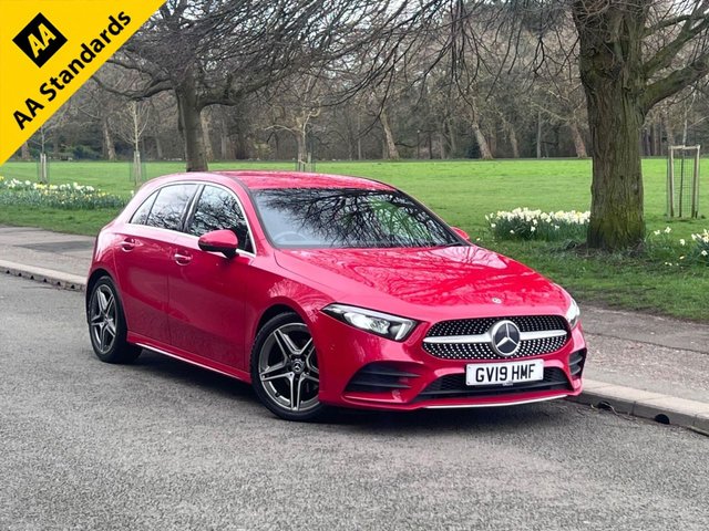 View our Mercedes-Benz A-Class 1.3 A180 AMG Line (Executive) Hatchback 5dr Petrol Manual Euro 6 (s/s) (136 ps) 