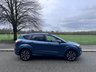 USED 2020 69 FORD KUGA 2.0 TDCi EcoBlue ST-Line SUV 5dr Diesel Manual Euro 6 (s/s) (150 ps) CHROME BLUE, HALF LEATHER SAT NAV, REAR SENSORS