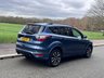 USED 2020 69 FORD KUGA 2.0 TDCi EcoBlue ST-Line SUV 5dr Diesel Manual Euro 6 (s/s) (150 ps) CHROME BLUE, HALF LEATHER SAT NAV, REAR SENSORS