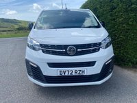 USED 2022 72 VAUXHALL VIVARO  F2900 SPORTIVE L2 H1 LWB 1.5TD 100PS Higher Specification Sportive Model With Air Con, Media Screen, Parking Sensors, Cruise Control, Load Through Bulkhead, Security Locks & Ply Lining!