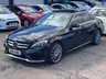 USED 2018 18 MERCEDES-BENZ C CLASS 2.1 C220d AMG Line (Premium Plus) Saloon 4dr Diesel G-Tronic+ 4MATIC Euro 6 (s/s) (170 ps) AUTO + PANROOF + AWD + SAT NAV + HEATED LEATER + FSH + CRUISE