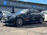 USED 2018 18 MERCEDES-BENZ C CLASS 2.1 C220d AMG Line (Premium Plus) Saloon 4dr Diesel G-Tronic+ 4MATIC Euro 6 (s/s) (170 ps) AUTO + PANROOF + AWD + SAT NAV + HEATED LEATER + FSH + CRUISE