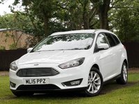 USED 2015 15 FORD FOCUS 1.6 Titanium Estate 5dr Petrol Powershift Euro 6 (125 ps) New Belt, Full MOT, 2 Owners