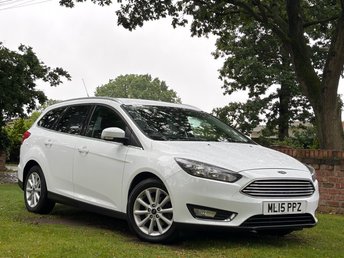 2015 FORD FOCUS 1.6 Titanium Estate 5dr Petrol Powershift Euro 6 (125 ps) £7495.00