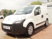 USED 2014 64 CITROEN NEMO 1.3 HDi 660 16v Enterprise Special Edition Panel Van 3dr Diesel Manual FWD L1 H1 (119 g/km, 75 bhp) 