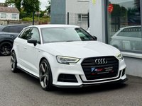 USED 2019 19 AUDI A3 1.6 TDI 30 Black Edition Sportback 5dr Diesel Manual Euro 6 (s/s) (116 ps) 