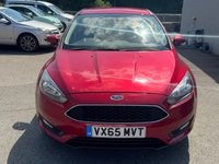 USED 2015 65 FORD FOCUS 1.0T EcoBoost Zetec Hatchback 5dr Petrol Manual Euro 6 (s/s) (125 ps) 2 OWNERS -- FULL SERVICE HISTORY -- &pound;20 TAX -- PARKING SENSORS