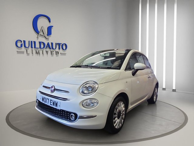 View our Fiat 500 1.2 Lounge Hatchback 3dr Petrol Manual Euro 6 (s/s) (69 bhp)