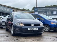 USED 2015 15 VOLKSWAGEN GOLF 1.4 TSI BlueMotion Tech Match Hatchback 5dr Petrol DSG Euro 5 (s/s) (122 ps) FSH + CRUISE + SENSORS + A/C + AUTO + 1OWNER