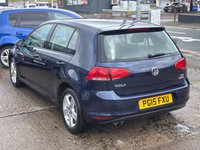 USED 2015 15 VOLKSWAGEN GOLF 1.4 TSI BlueMotion Tech Match Hatchback 5dr Petrol DSG Euro 5 (s/s) (122 ps) FSH + CRUISE + SENSORS + A/C + AUTO + 1OWNER