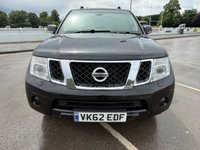 USED 2012 62 NISSAN PATHFINDER 2.5 dCi Tekna SUV 5dr Diesel Manual 4WD Euro 5 (190 ps) MOT APRIL 27 NO ADVISORIES, SUNROOF