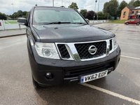 USED 2012 62 NISSAN PATHFINDER 2.5 dCi Tekna SUV 5dr Diesel Manual 4WD Euro 5 (190 ps) MOT APRIL 27 NO ADVISORIES, SUNROOF