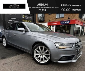2015 AUDI A4 2.0 TDI SE Technik Saloon 4dr Diesel Multitronic Euro 5 (s/s) (177 ps) &pound;6995.00