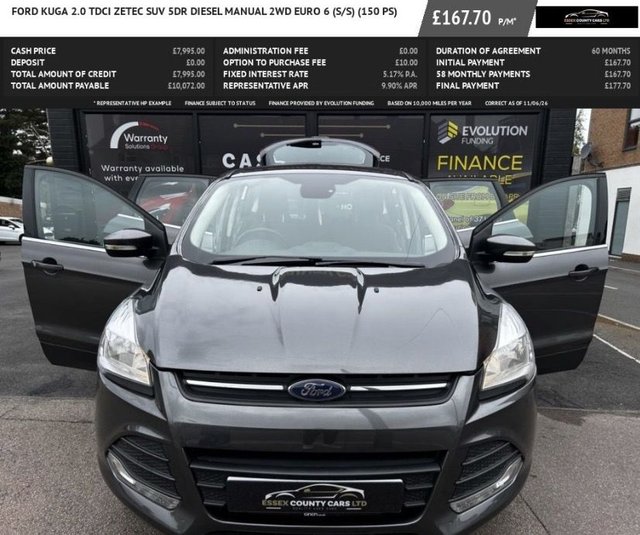 View our FORD KUGA