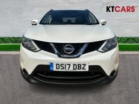 USED 2017 17 NISSAN QASHQAI 1.6 dCi Tekna SUV 5dr Diesel Manual 2WD Euro 6 (s/s) (130 ps) Mot 18th June 2027, No Advisories, + Full Service History, 9 Stamps, + 1 Previous Owner, last keeper 2018, + 3 Months Warranty, + ULEZ compliant, + Road tax - &pound;35, + 360 degree camera system, + Front/rear sensors, + USB/aux, + Lane assist, + Cruise with limit, + Climate control, + DAB CD radio, + Auto lights/wipers, + Panoramic roof, + Sat nav, + Heated front seats, + Bluetooth, + Isofix, + Alloys