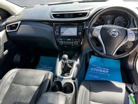 USED 2017 17 NISSAN QASHQAI 1.6 dCi Tekna SUV 5dr Diesel Manual 2WD Euro 6 (s/s) (130 ps) Mot 18th June 2027, No Advisories, + Full Service History, 9 Stamps, + 1 Previous Owner, last keeper 2018, + 3 Months Warranty, + ULEZ compliant, + Road tax - &pound;35, + 360 degree camera system, + Front/rear sensors, + USB/aux, + Lane assist, + Cruise with limit, + Climate control, + DAB CD radio, + Auto lights/wipers, + Panoramic roof, + Sat nav, + Heated front seats, + Bluetooth, + Isofix, + Alloys