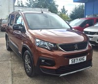 USED 2022 71 PEUGEOT RIFTER 1.5 BlueHDi Allure WHEELCHAIR ACCESS 2 Seats + Wheelchair Access