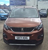 USED 2022 71 PEUGEOT RIFTER 1.5 BlueHDi Allure WHEELCHAIR ACCESS 2 Seats + Wheelchair Access