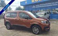 USED 2022 71 PEUGEOT RIFTER 1.5 BlueHDi Allure WHEELCHAIR ACCESS 2 Seats + Wheelchair Access