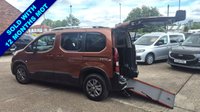 USED 2022 71 PEUGEOT RIFTER 1.5 BlueHDi Allure WHEELCHAIR ACCESS 2 Seats + Wheelchair Access